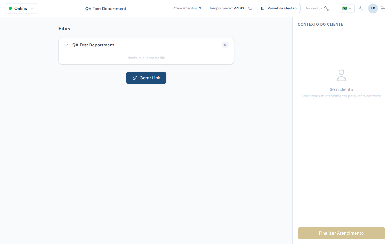 Visão geral da Estação de Trabalho